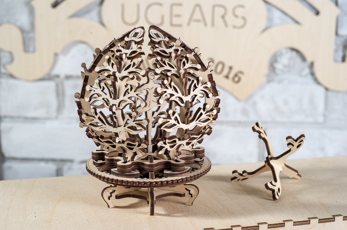 Ugears Mechanical Flower 05