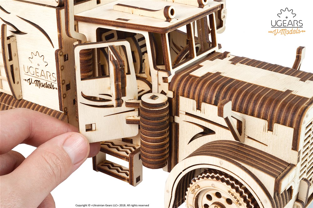 Ugears Heavy Boy Truck VM-03 Model Kit