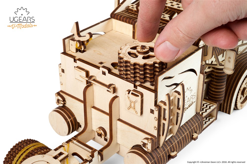 Ugears Heavy Boy Truck VM-03 Model Kit