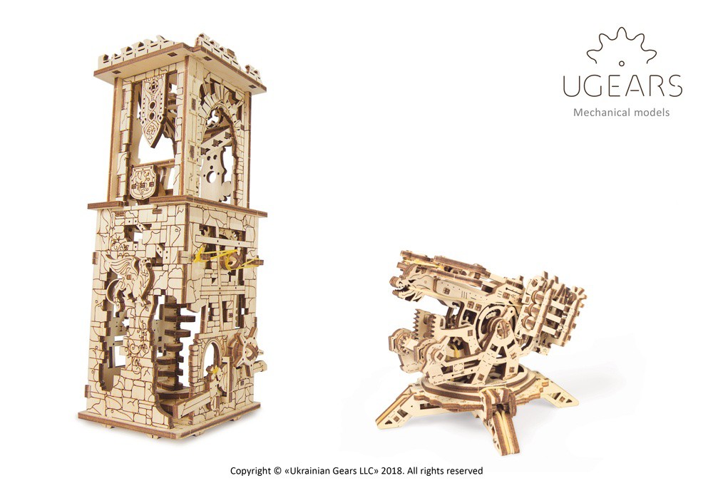 P_4 Ugears Archballista-Tower Model Tower-max-1000