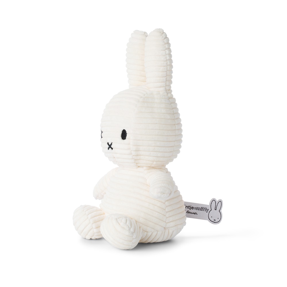 24182200 Miffy Sitting Corduroy Offwhite - 23 cm - 9' - 6 - 36 pcsjpg