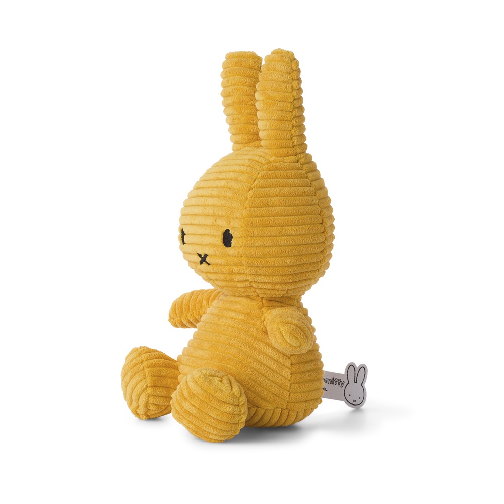 24182218 Miffy Sitting Corduroy Yellow - 23 cm - 9' - 6 - 36 pcsjpg