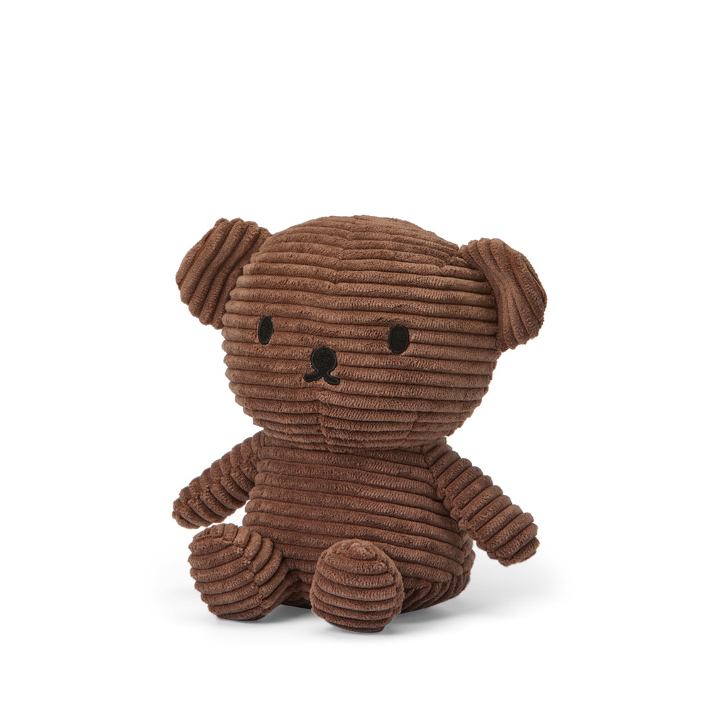 Boris Bear Corduroy Brown - 17 cm - 7''_2