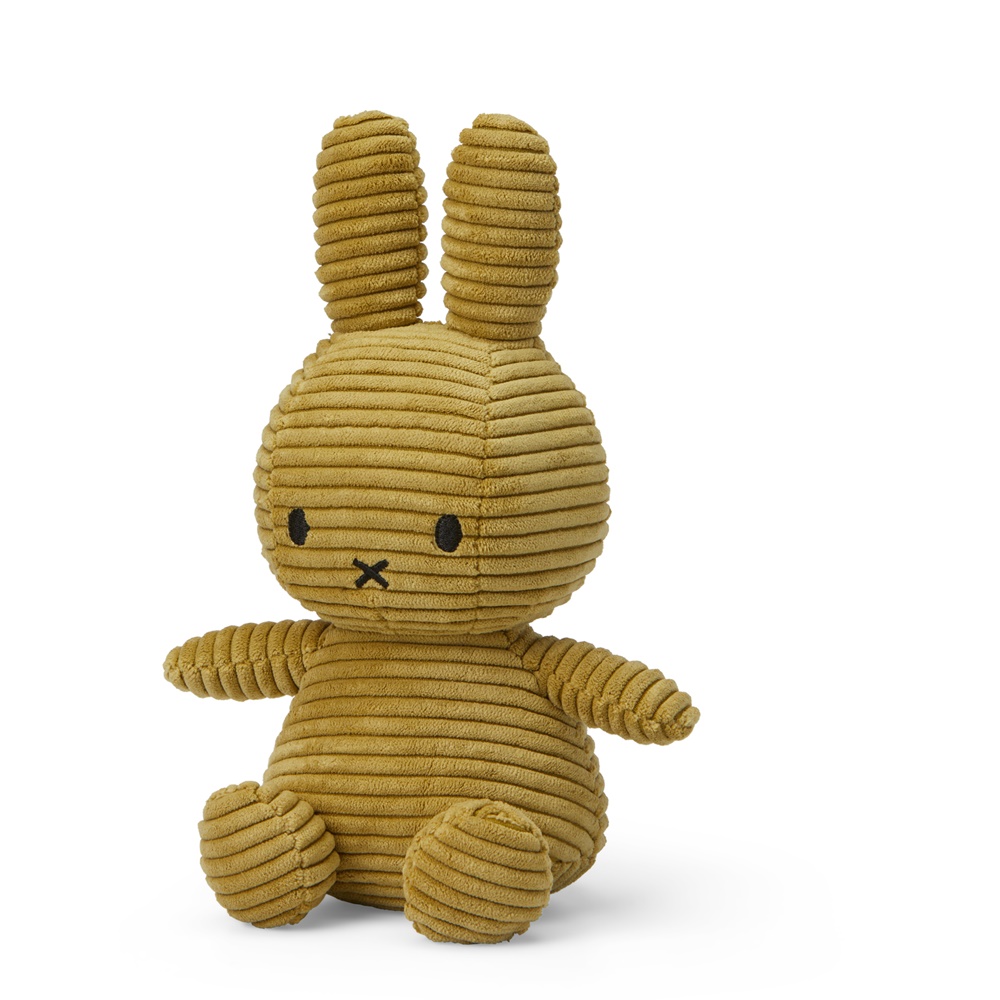 Miffy Sitting Corduroy Gold Green - 23 cm - 9''_2